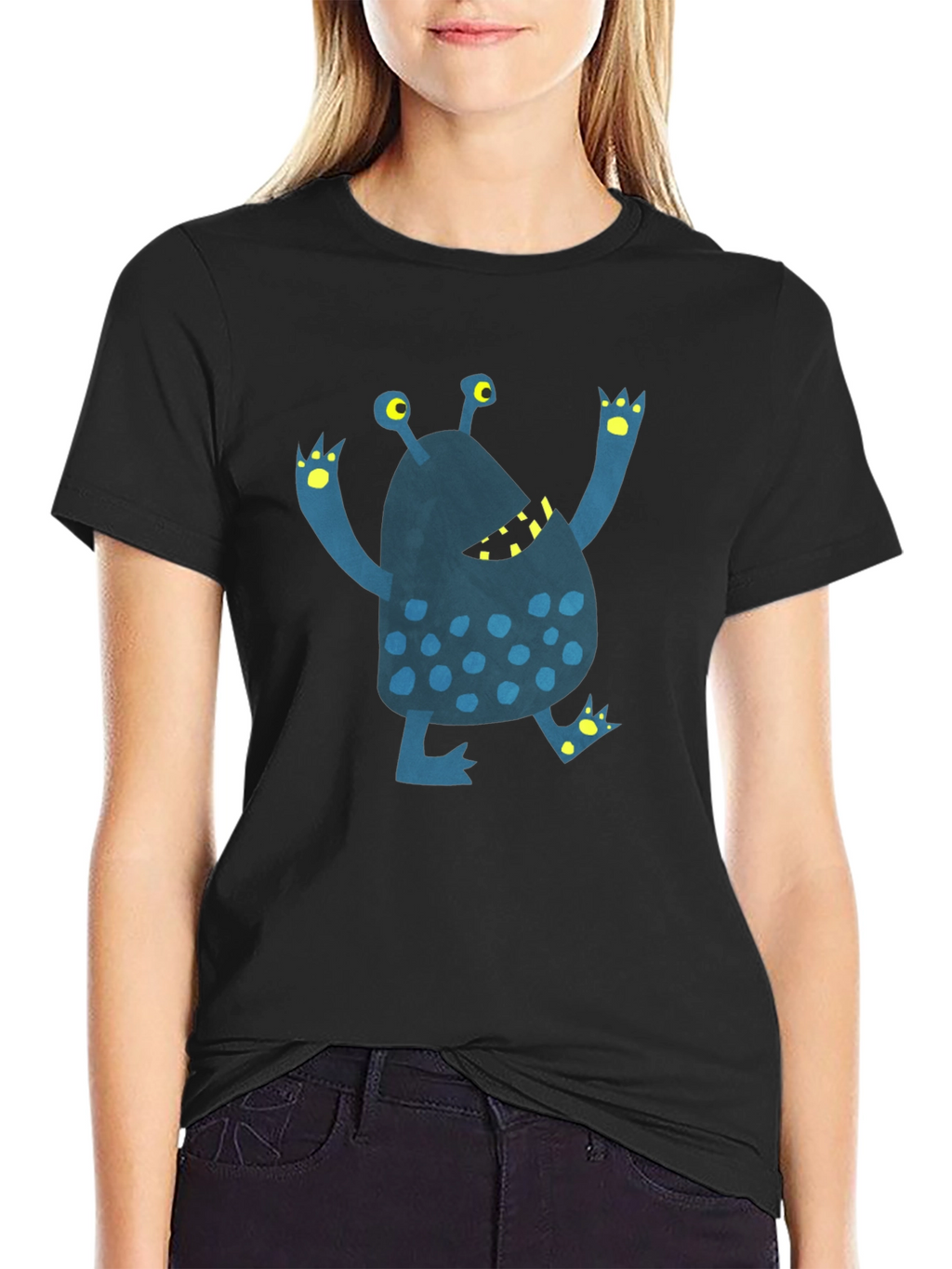 Monster Graphic T-Shirt - Funky Novelty Tee