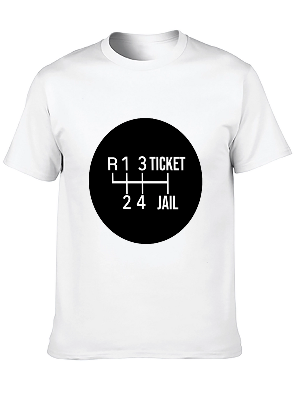 Funny Car Enthusiast T-Shirt - Shift to Jail!