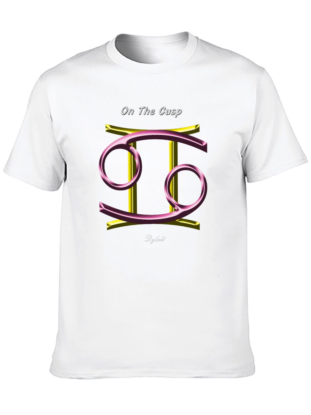 On The Cusp Gemini Cancer Zodiac Graphic T-Shirt