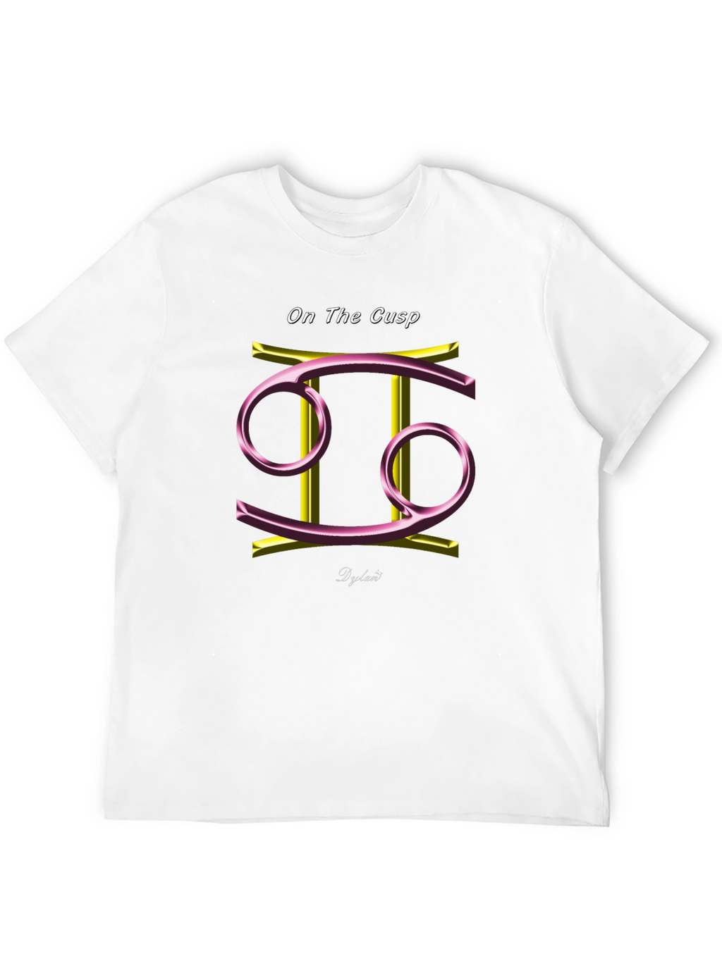 On The Cusp Gemini Cancer Zodiac Graphic T-Shirt