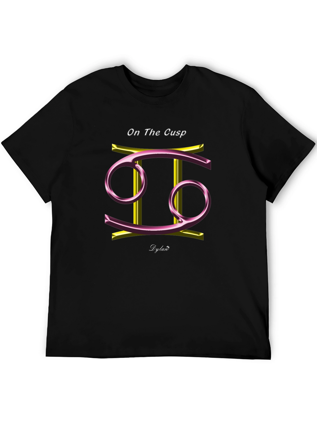 On The Cusp Gemini Cancer Zodiac Graphic T-Shirt