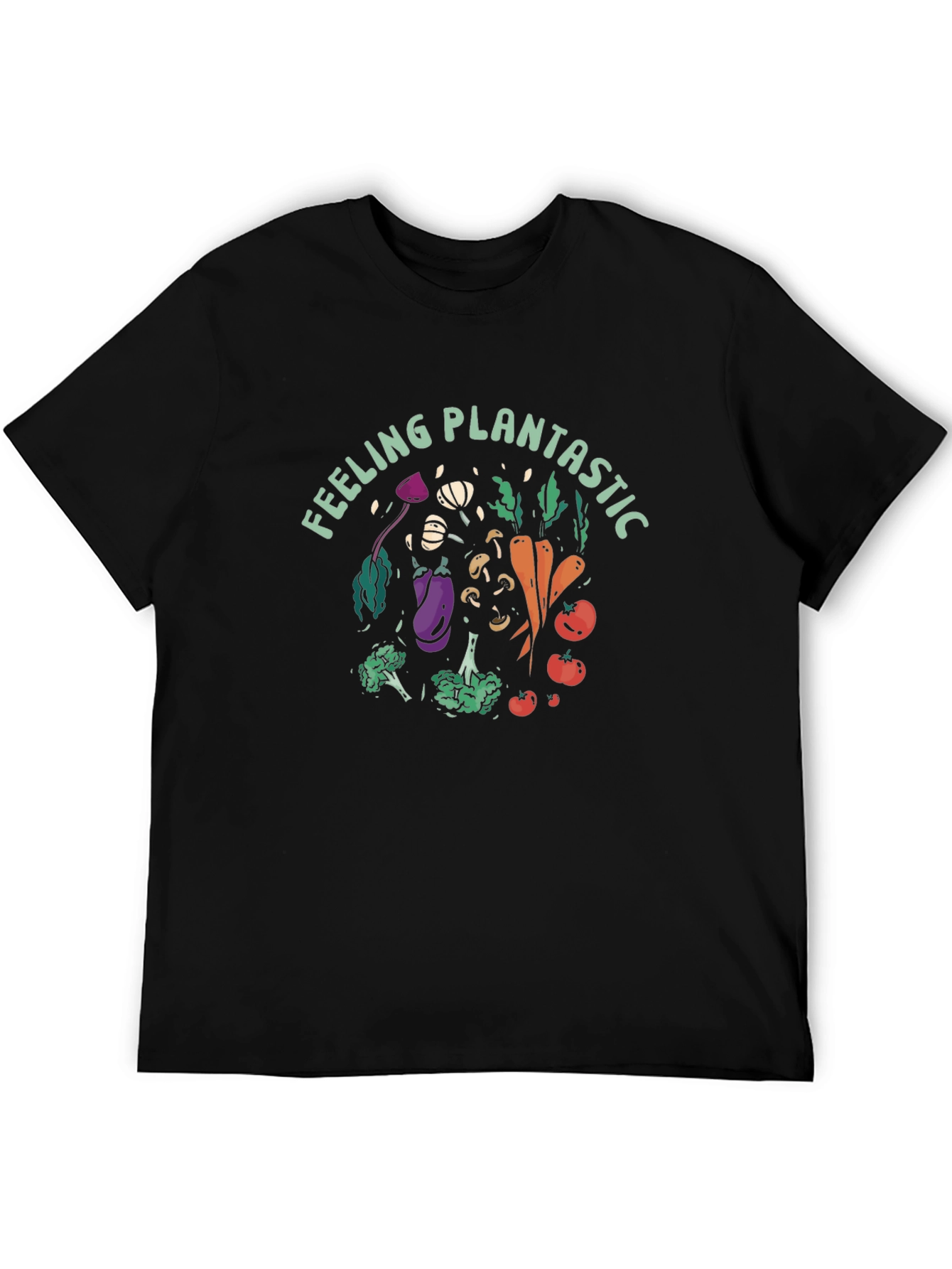 Feeling Plantastic Black Graphic Tee