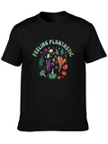 Feeling Plantastic Black Graphic Tee