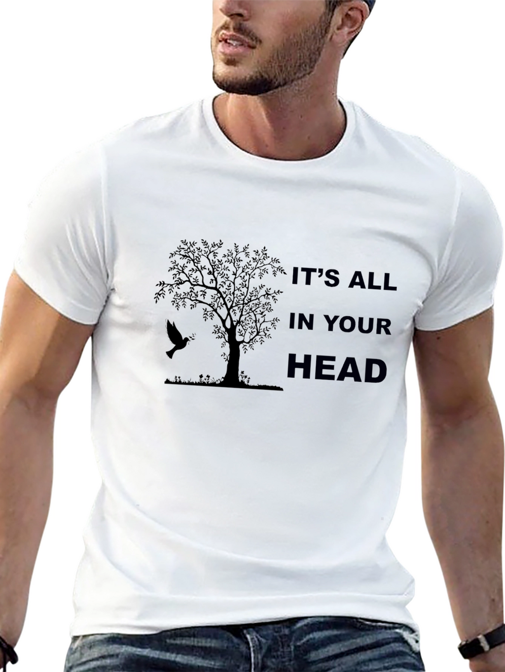 Its All in Your Head Graphic Tee