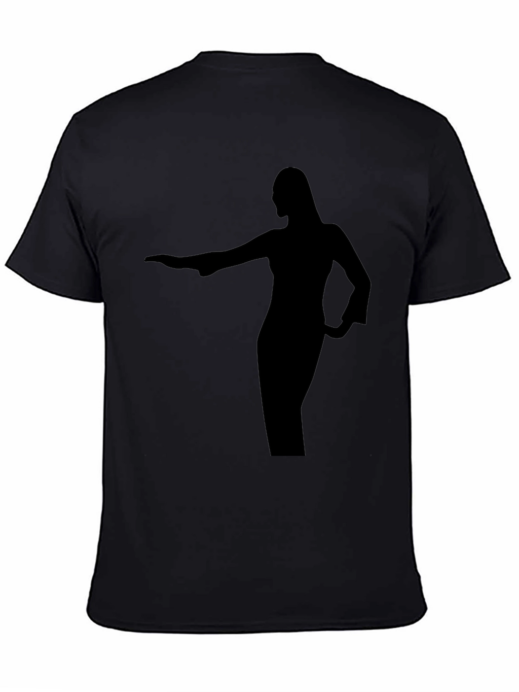Silhouette Graphic Tee - Unisex Black T-Shirt