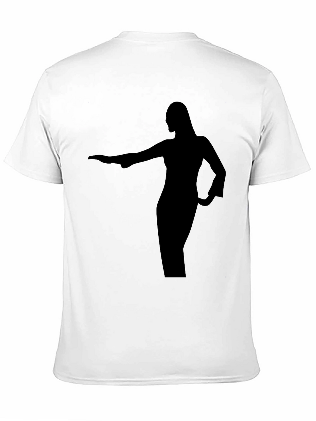 Silhouette Graphic Tee - Unisex Black T-Shirt