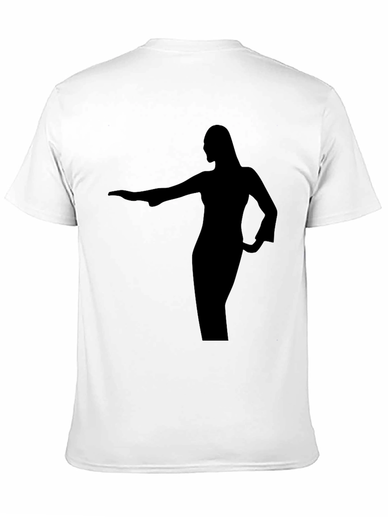 Silhouette Graphic Tee - Unisex Black T-Shirt
