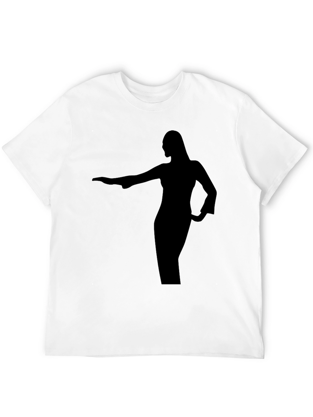 Silhouette Graphic Tee - Unisex Black T-Shirt