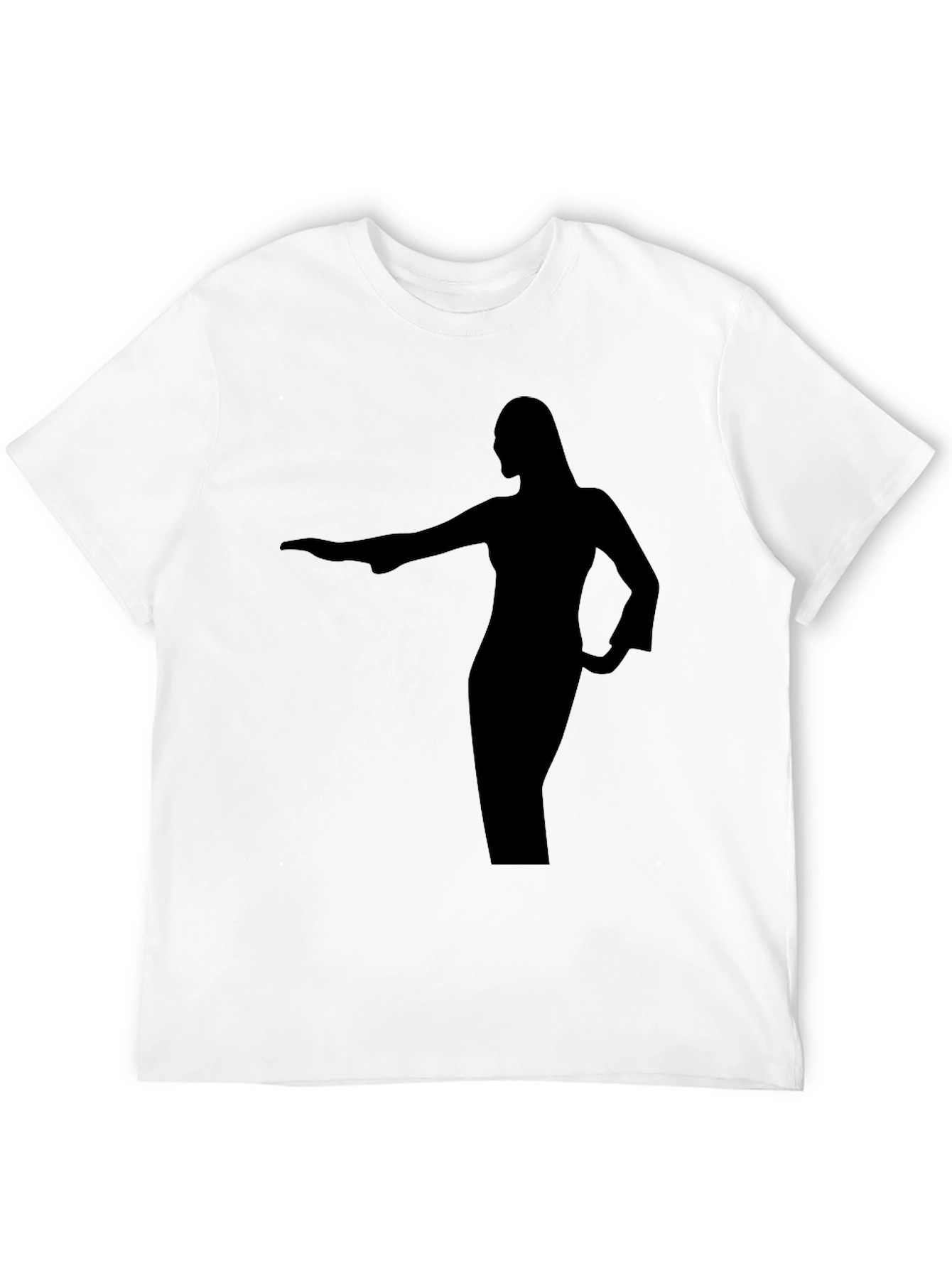 Silhouette Graphic Tee - Unisex Black T-Shirt