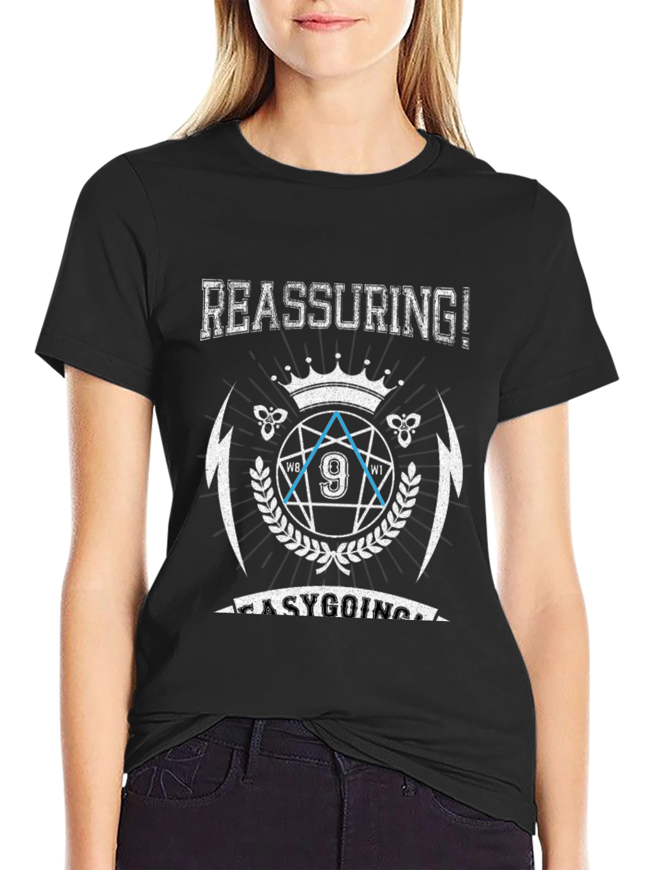 Reassuring Easygoing Graphic T-Shirt