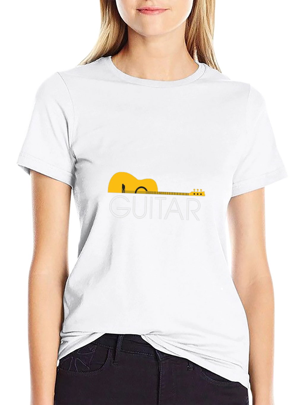 Guitar Graphic T-Shirt - Classic Music Tee