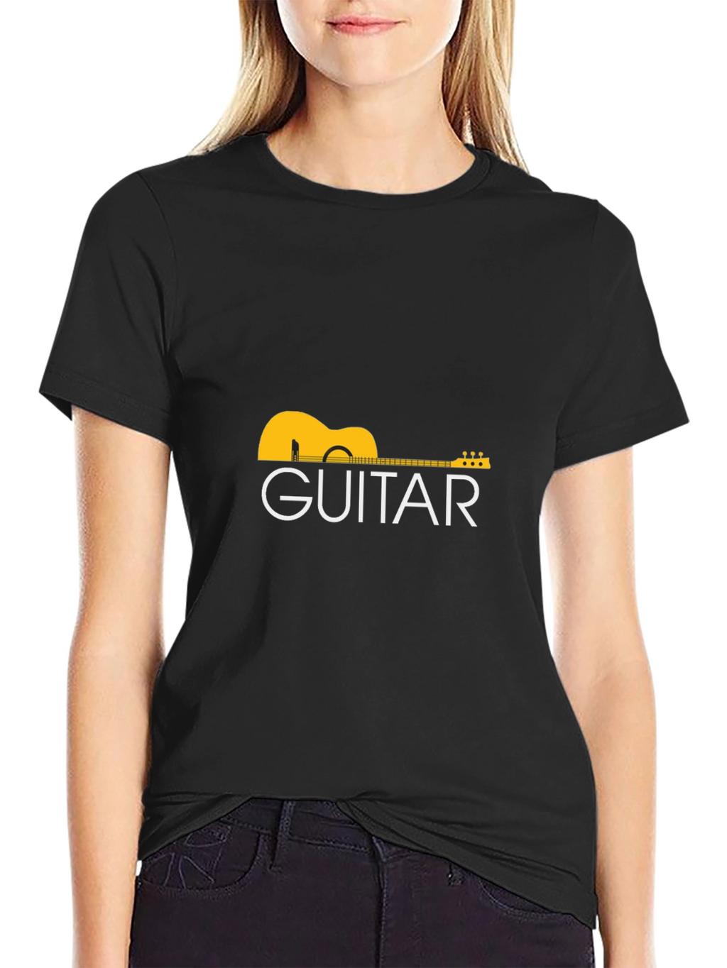 Guitar Graphic T-Shirt - Classic Music Tee