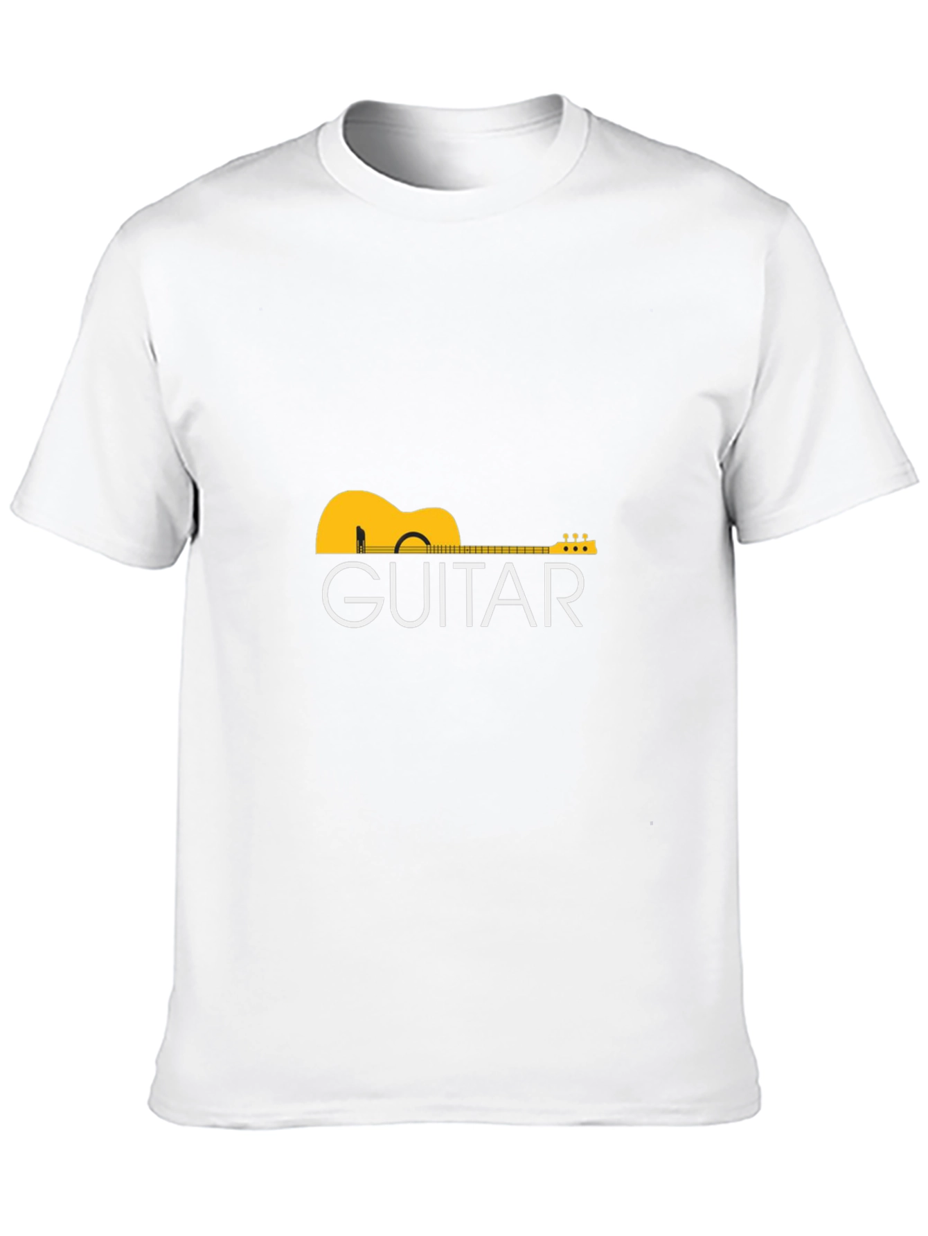 Guitar Graphic T-Shirt - Classic Music Tee