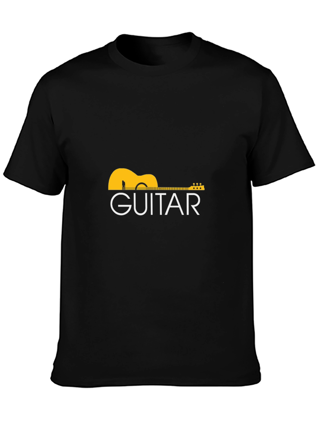 Guitar Graphic T-Shirt - Classic Music Tee