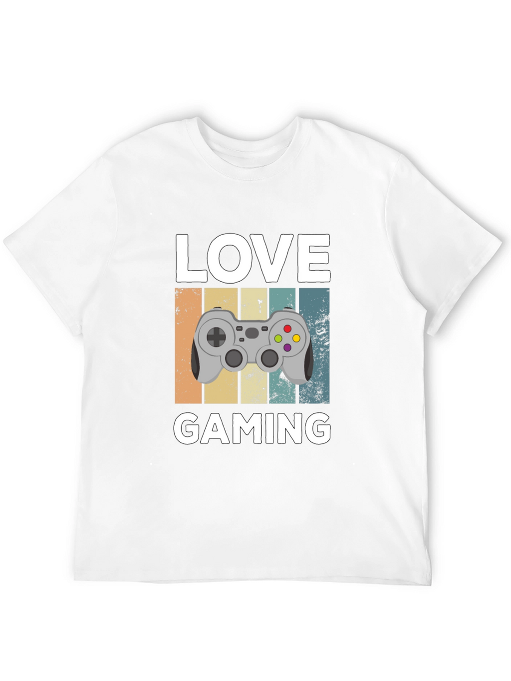 Love Gaming Graphic T-Shirt - Gamer Gift