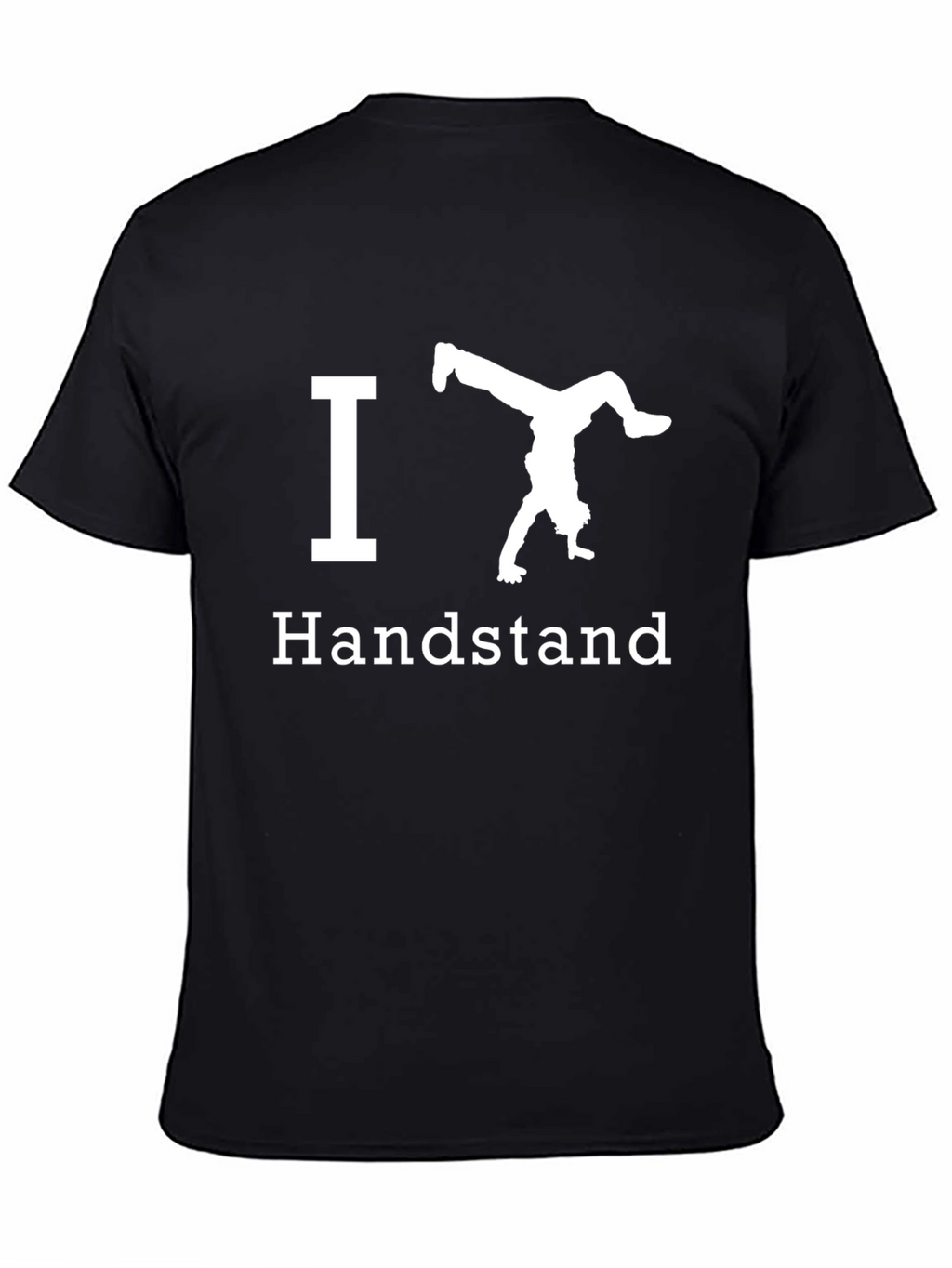 I Heart Handstands T-Shirt - Black Graphic Tee