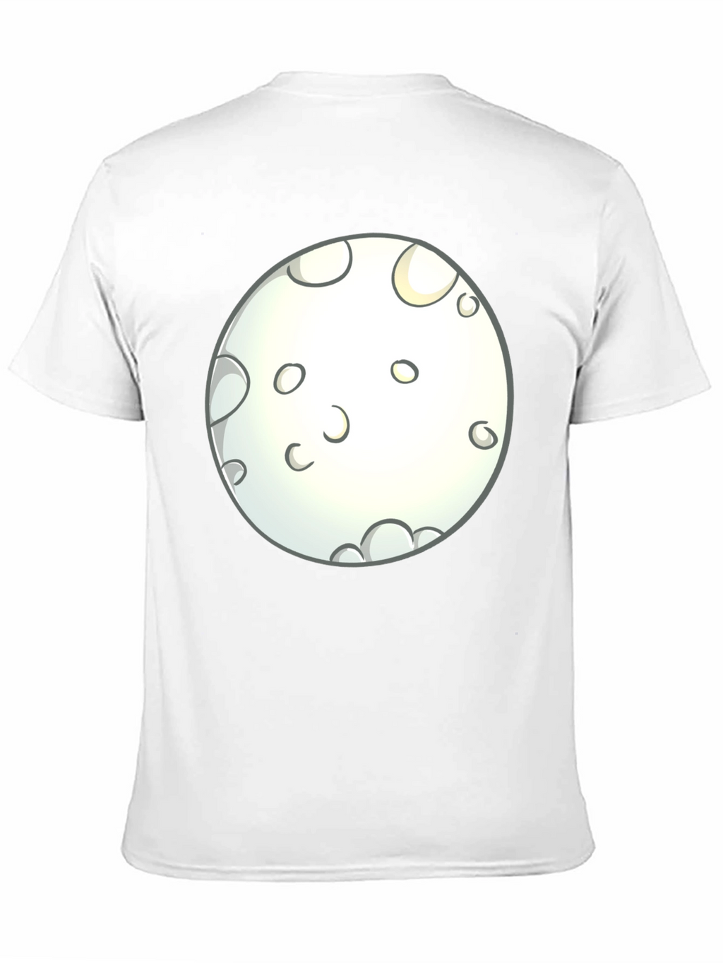 Moon Graphic Black T-Shirt - Casual Wear