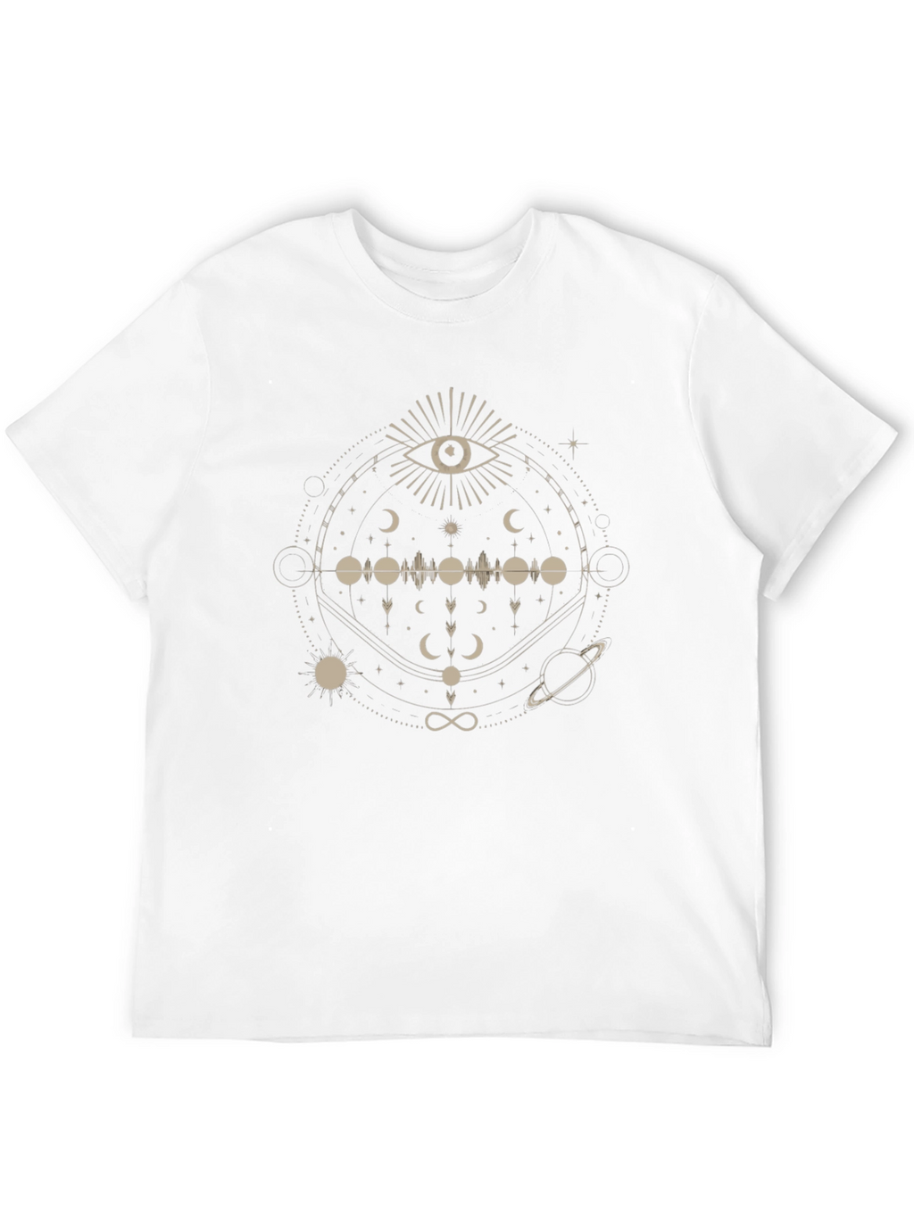 Mystic Eye Graphic Tee - Unisex Black T-Shirt