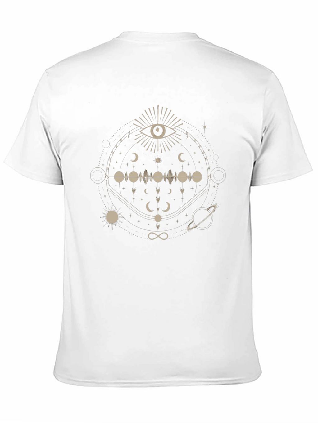 Mystic Eye Graphic Tee - Unisex Black T-Shirt