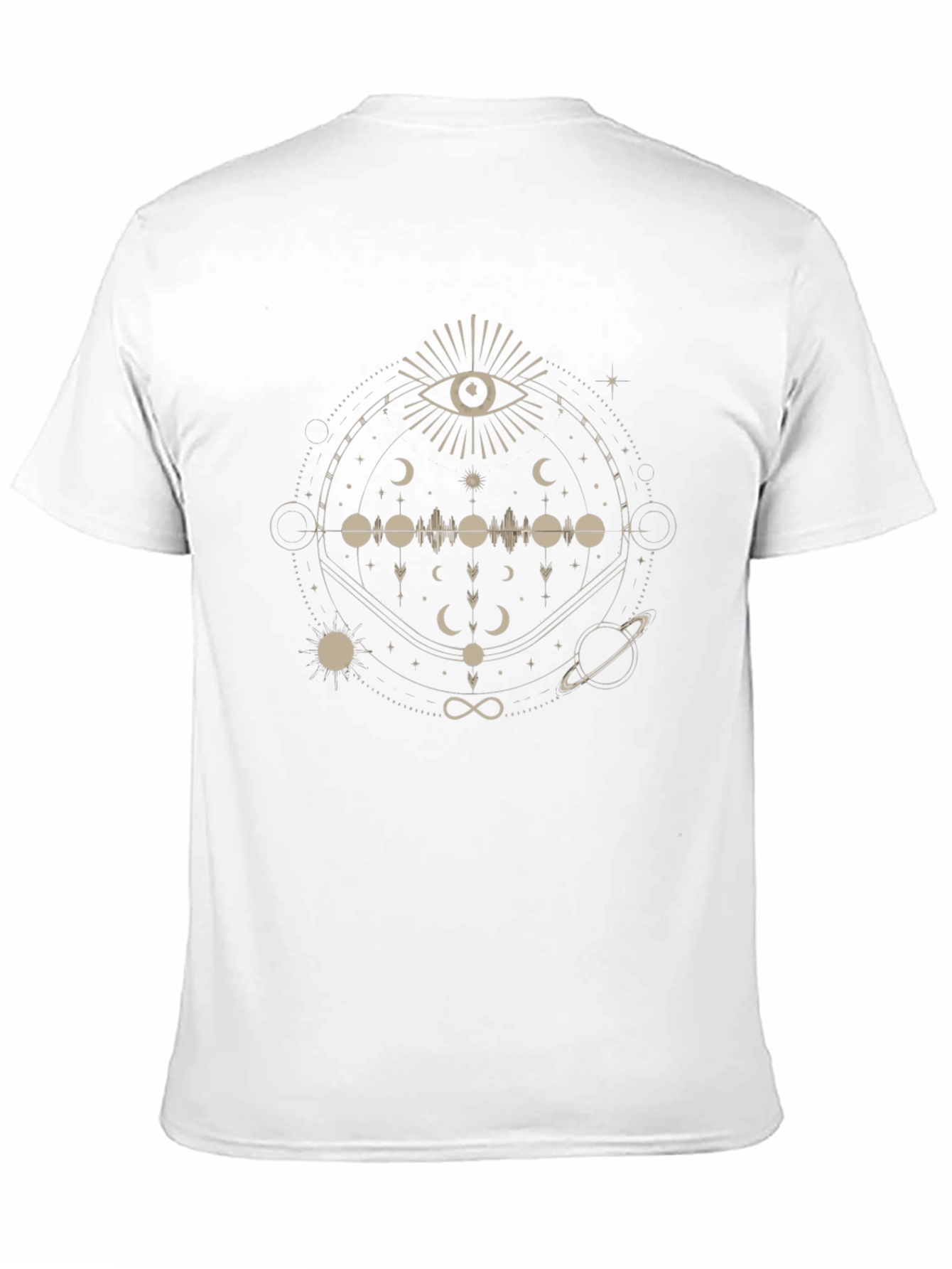 Mystic Eye Graphic Tee - Unisex Black T-Shirt