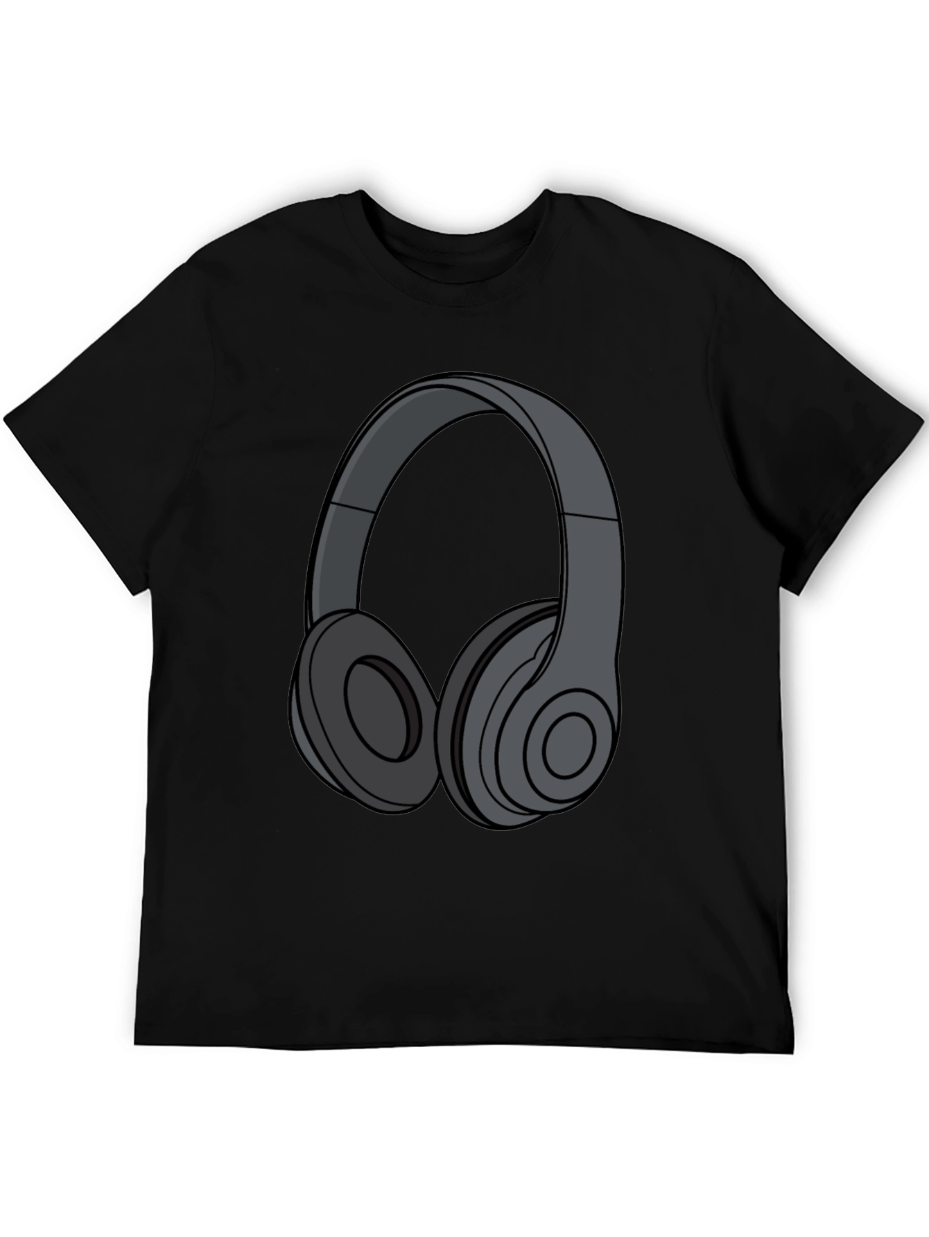 Modern Headphones Graphic T-Shirt