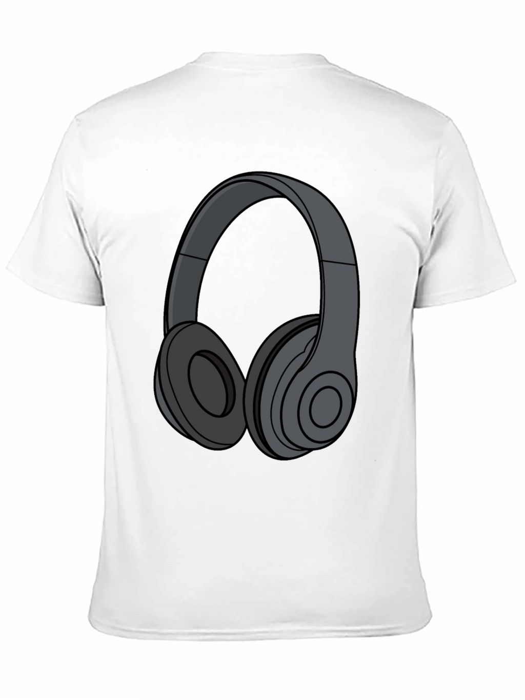 Modern Headphones Graphic T-Shirt