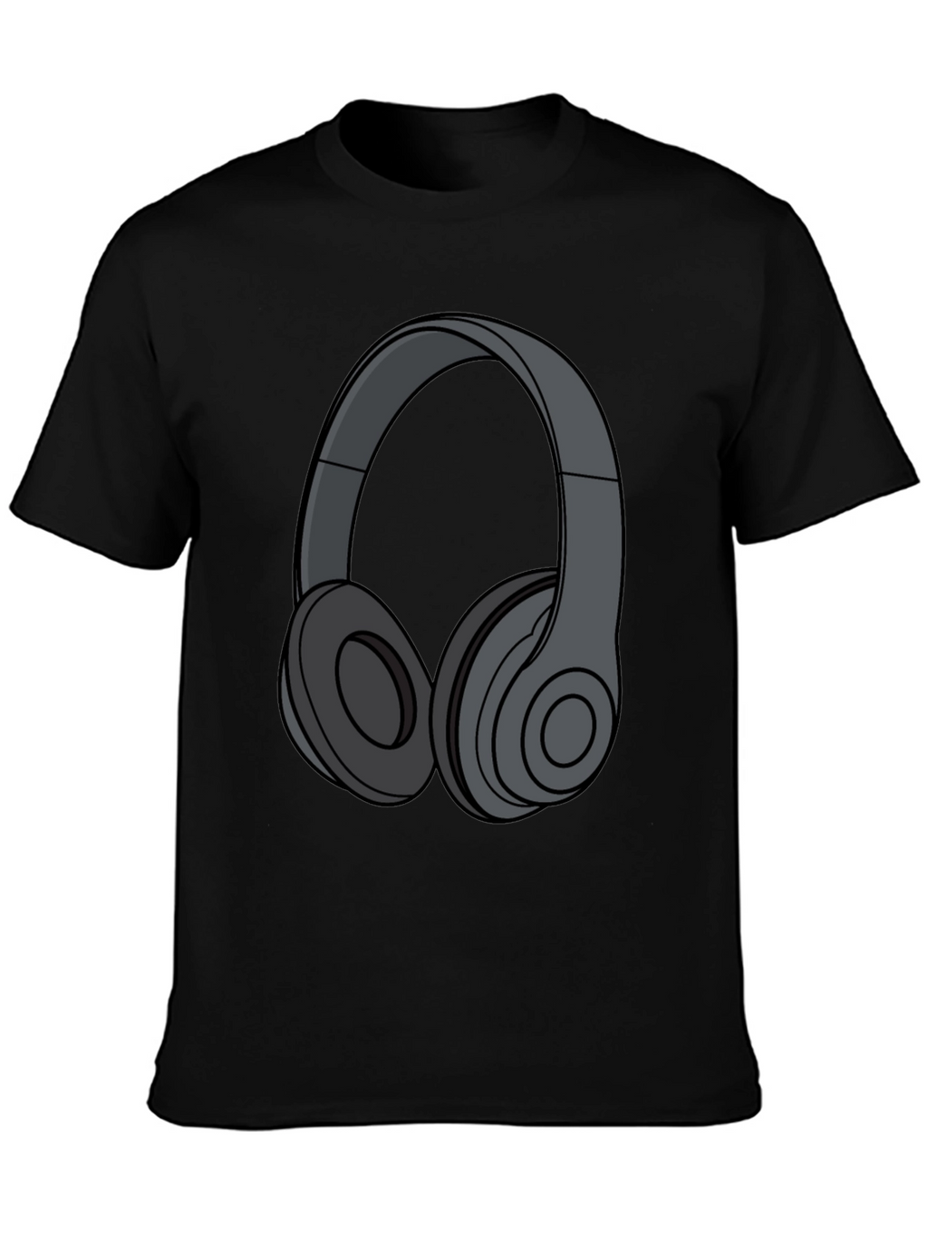 Modern Headphones Graphic T-Shirt