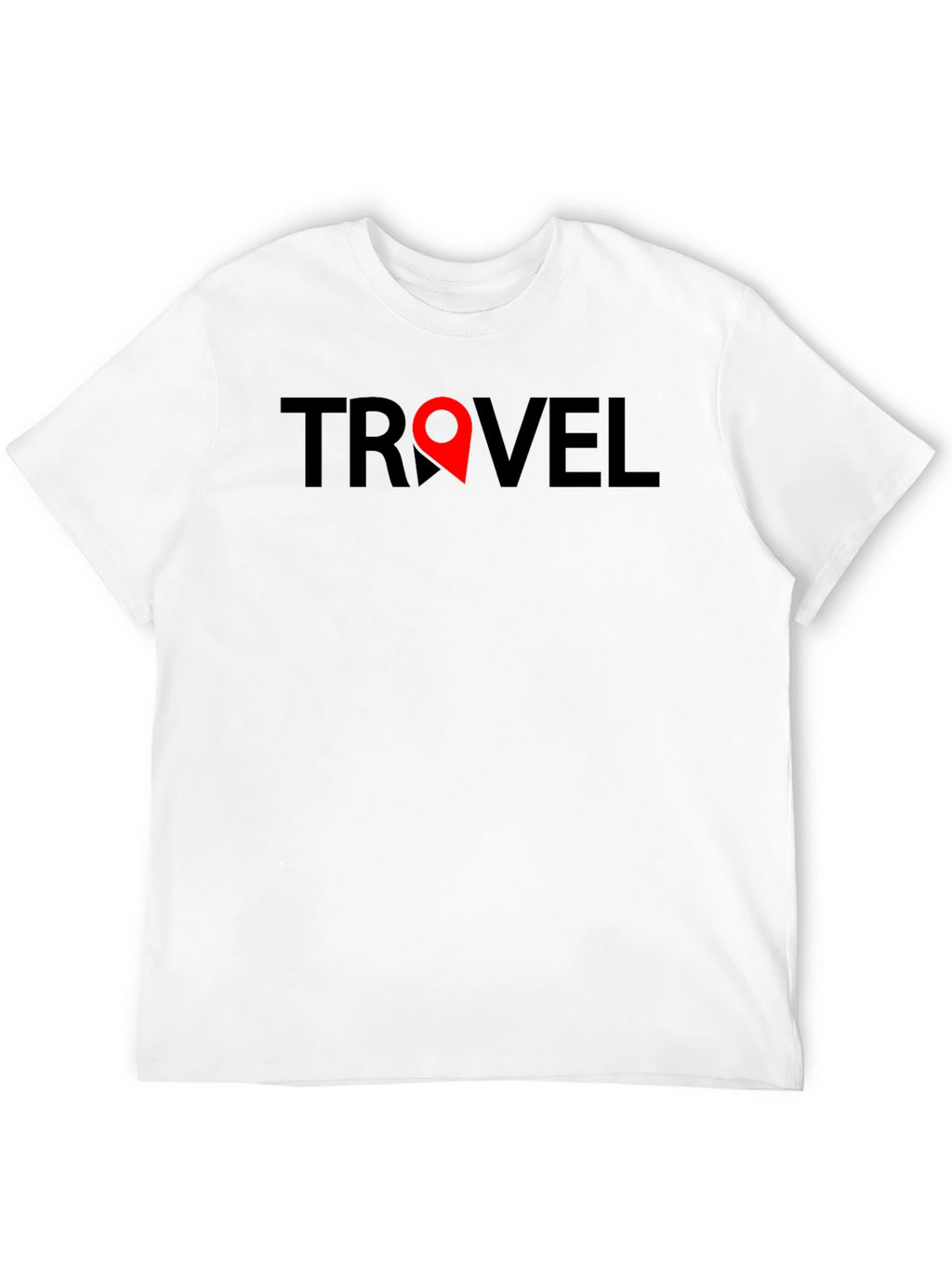 Travel Graphic Tee - Black Short Sleeve Shirt