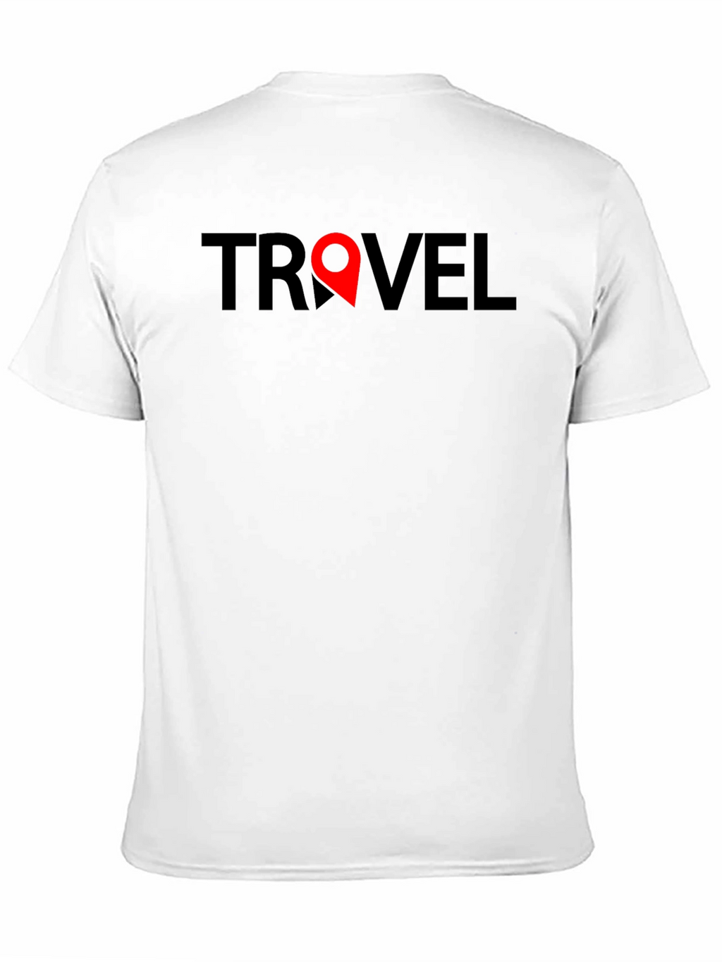 Travel Graphic Tee - Black Short Sleeve Shirt