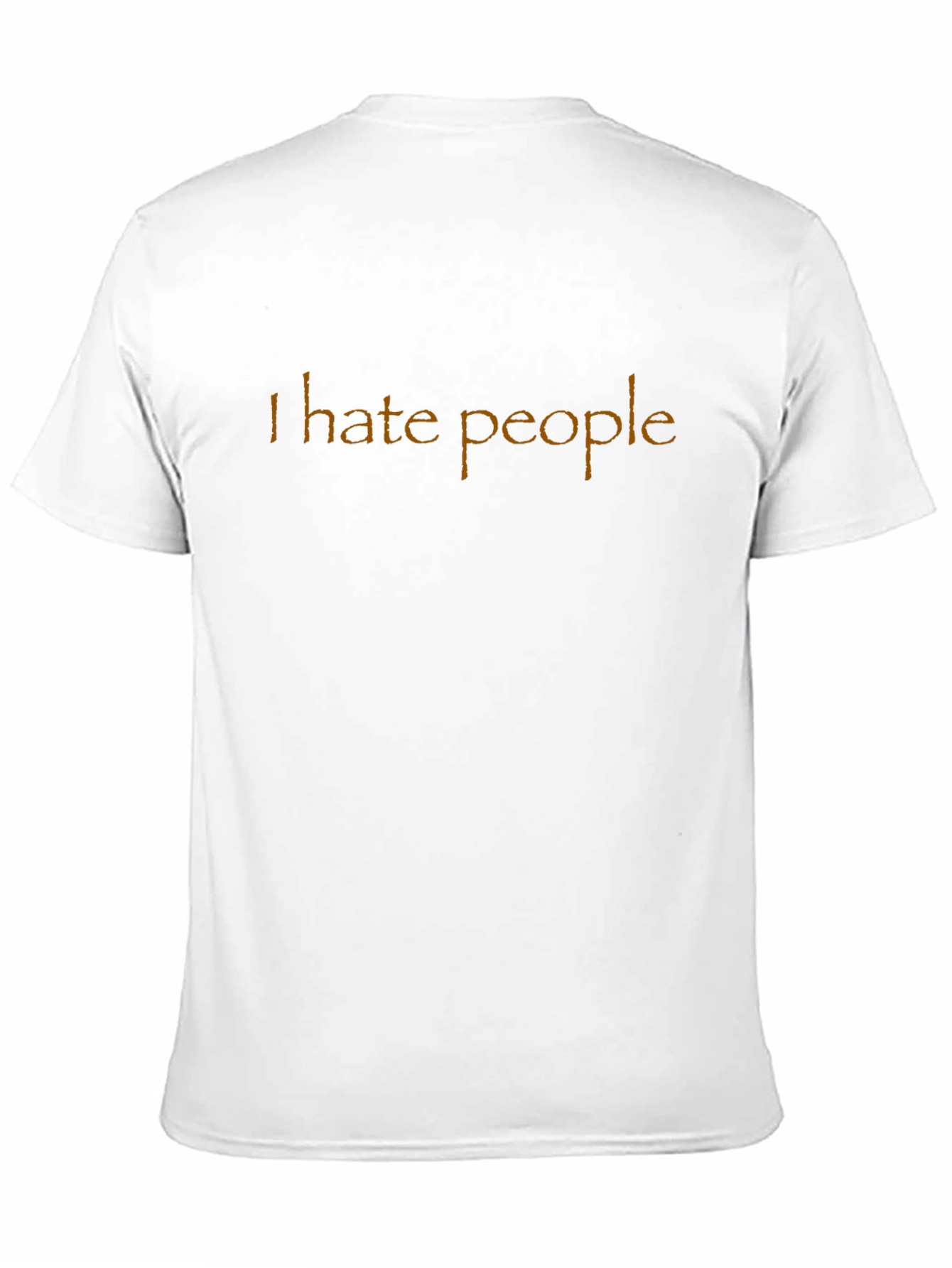 I Hate People T-Shirt - Unisex Novelty Tee