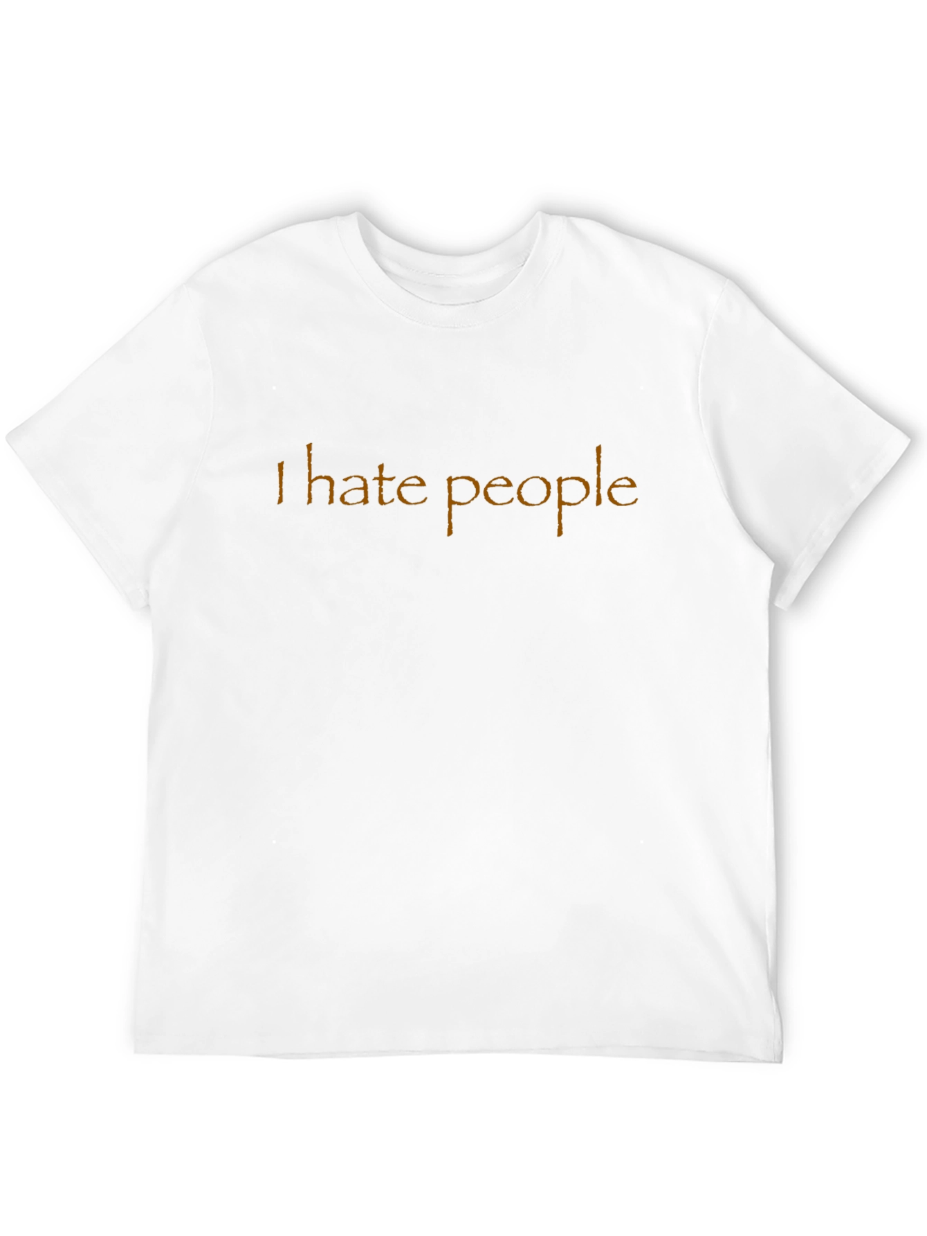 I Hate People T-Shirt - Unisex Novelty Tee