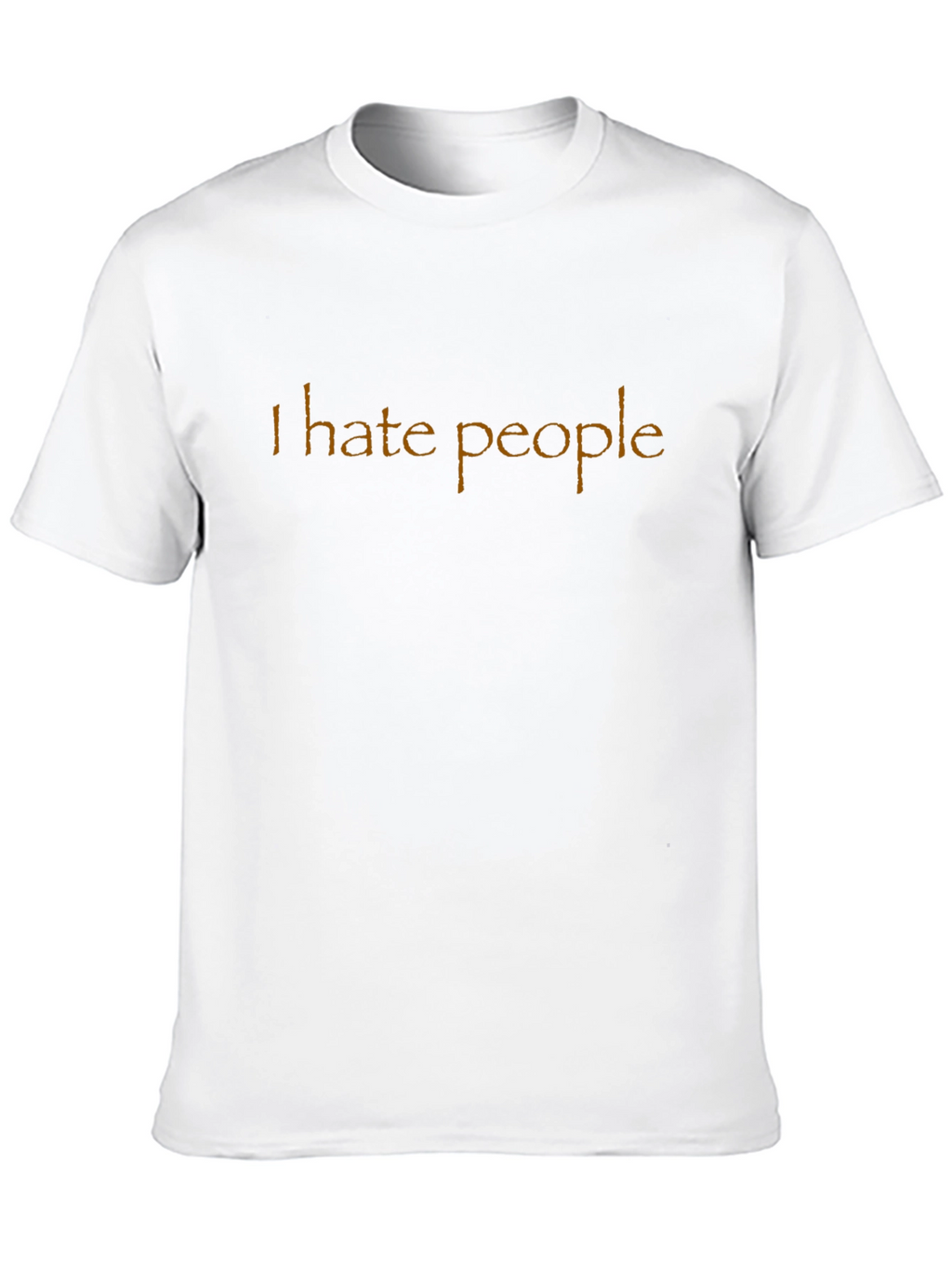 I Hate People T-Shirt - Unisex Novelty Tee