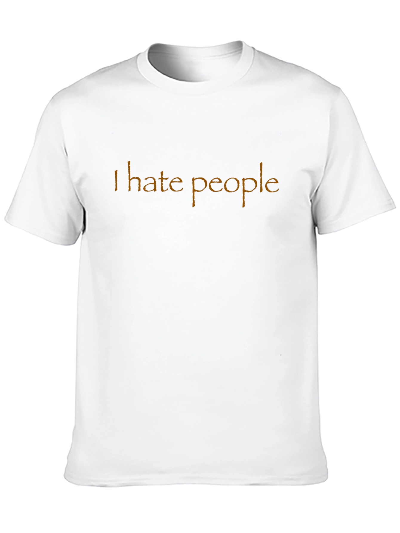 I Hate People T-Shirt - Unisex Novelty Tee