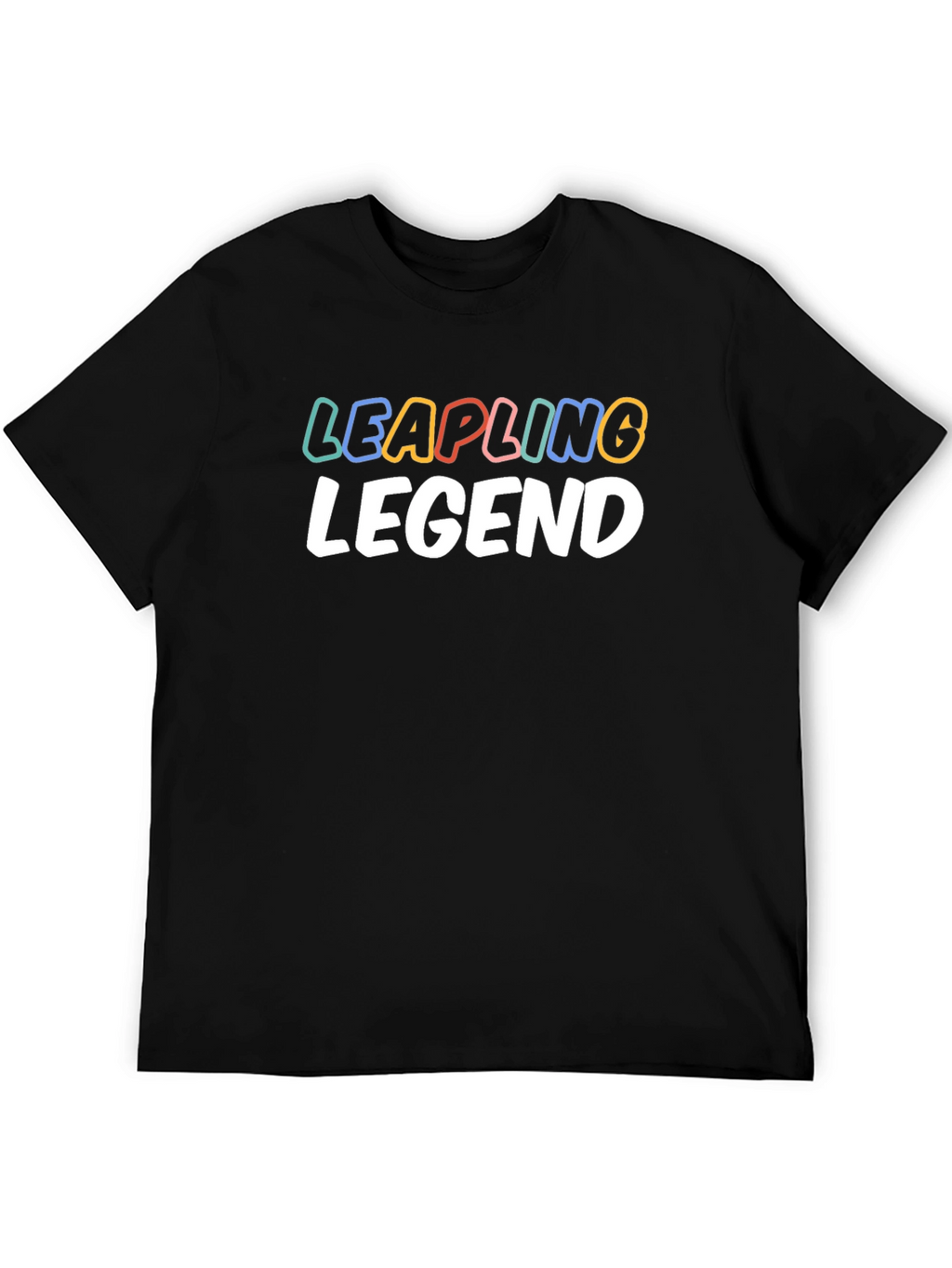 Leapling Legend Black Graphic Tee