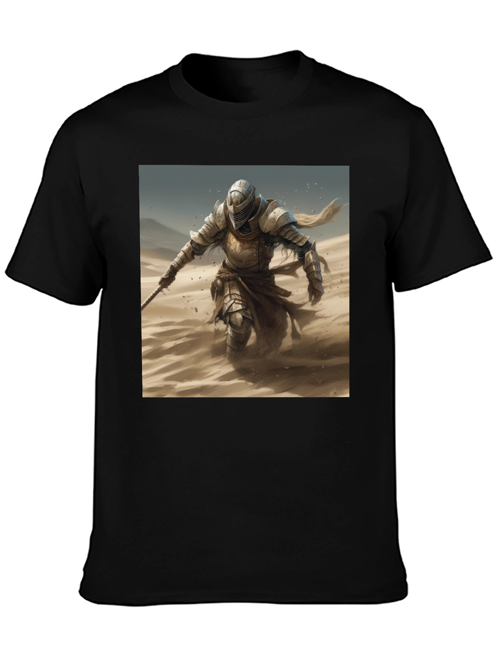 Knight in Shining Armor Black Tee
