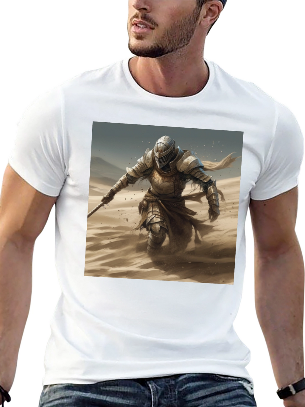 Knight in Shining Armor Black Tee