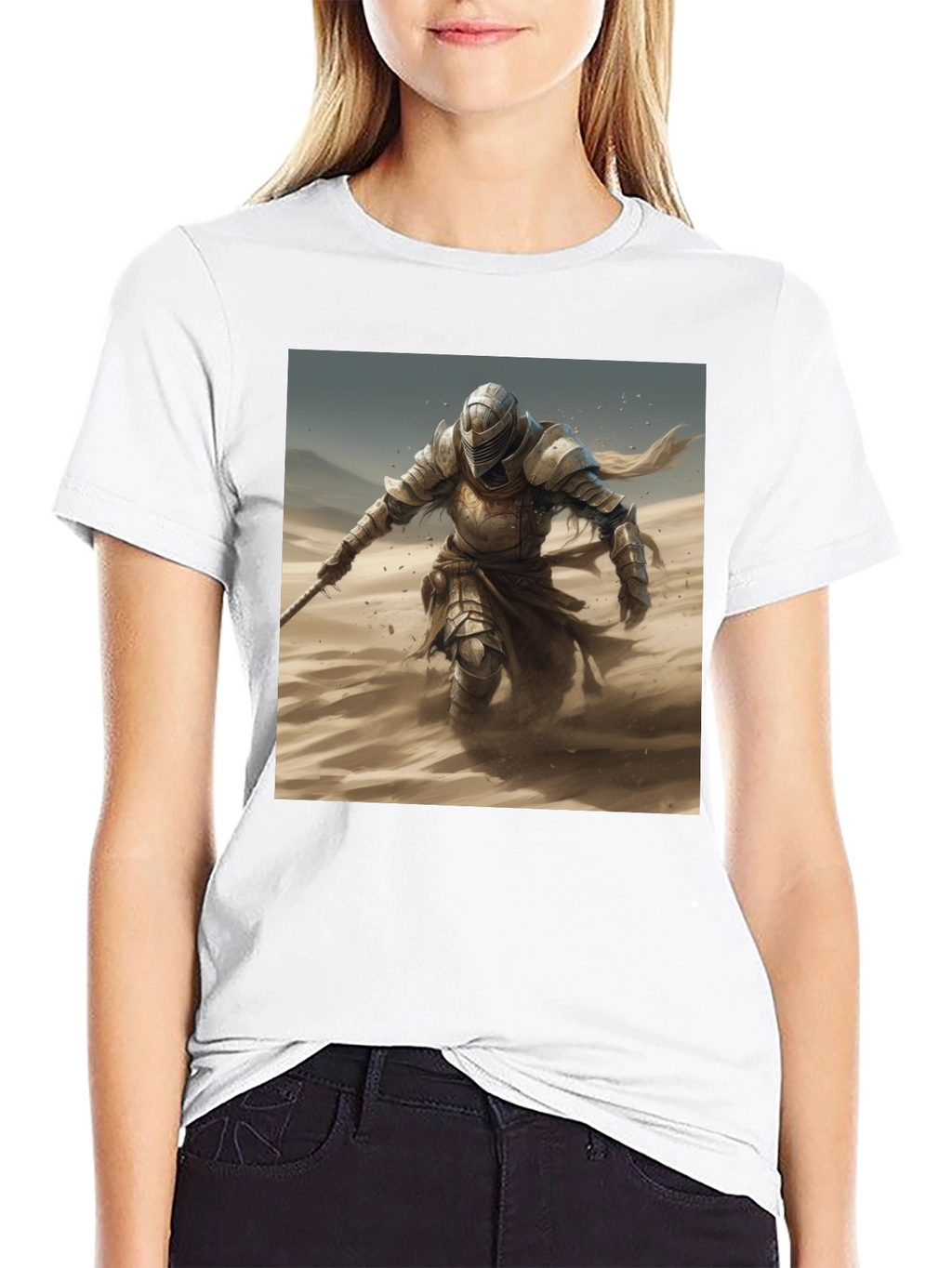 Knight in Shining Armor Black Tee