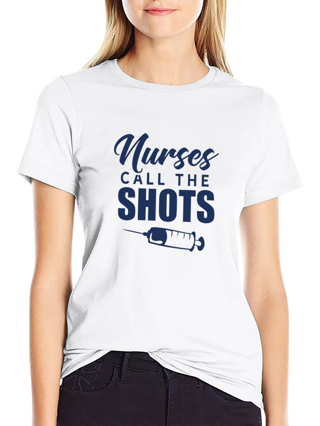 Nurses Call The Shots Graphic T-Shirt - Unisex Fit
