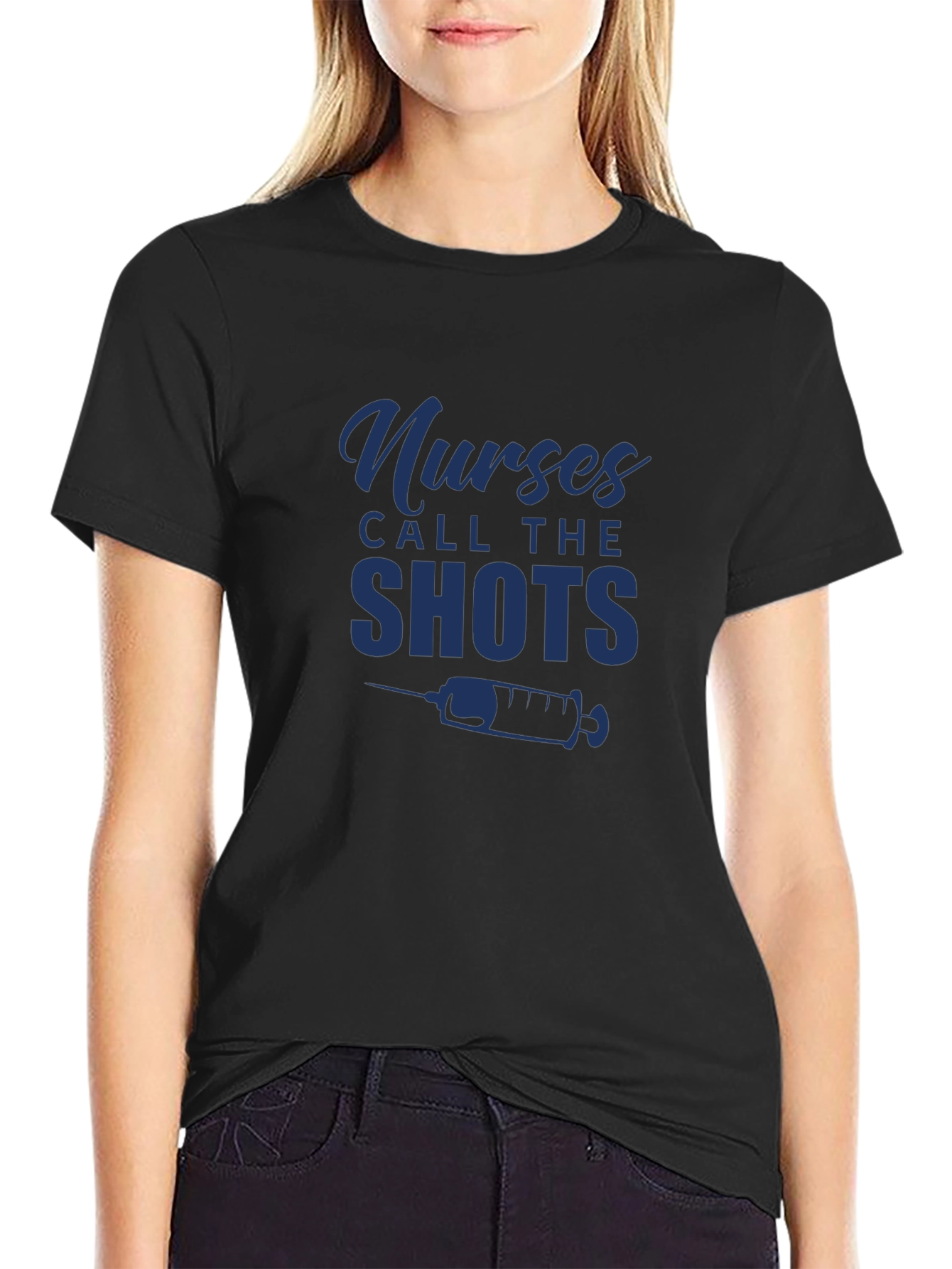 Nurses Call The Shots Graphic T-Shirt - Unisex Fit