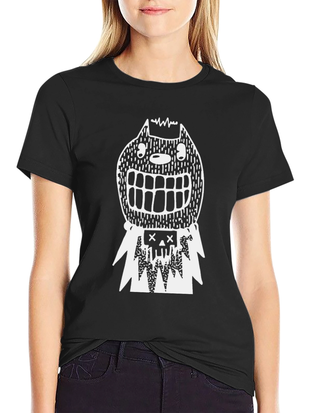 Cartoon Monster Graphic Tee