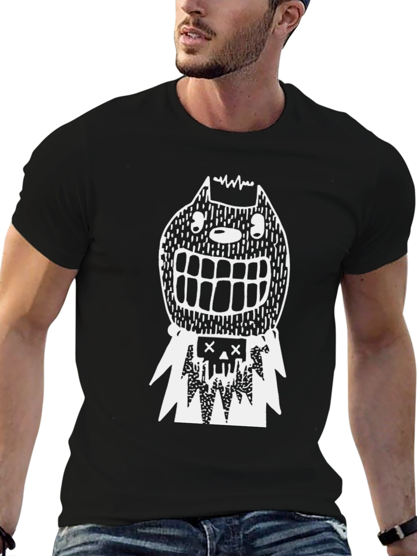 Cartoon Monster Graphic Tee