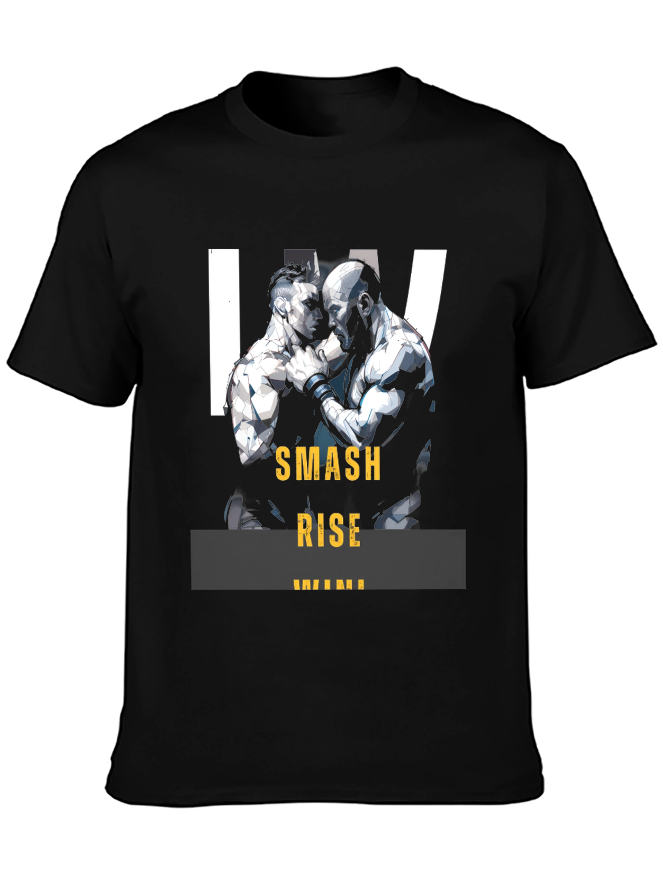 Smash Rise Graphic Tee - MMA Inspired
