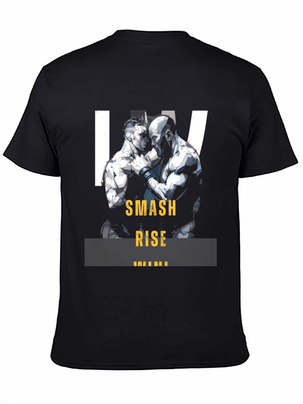 Smash Rise Graphic Tee - MMA Inspired