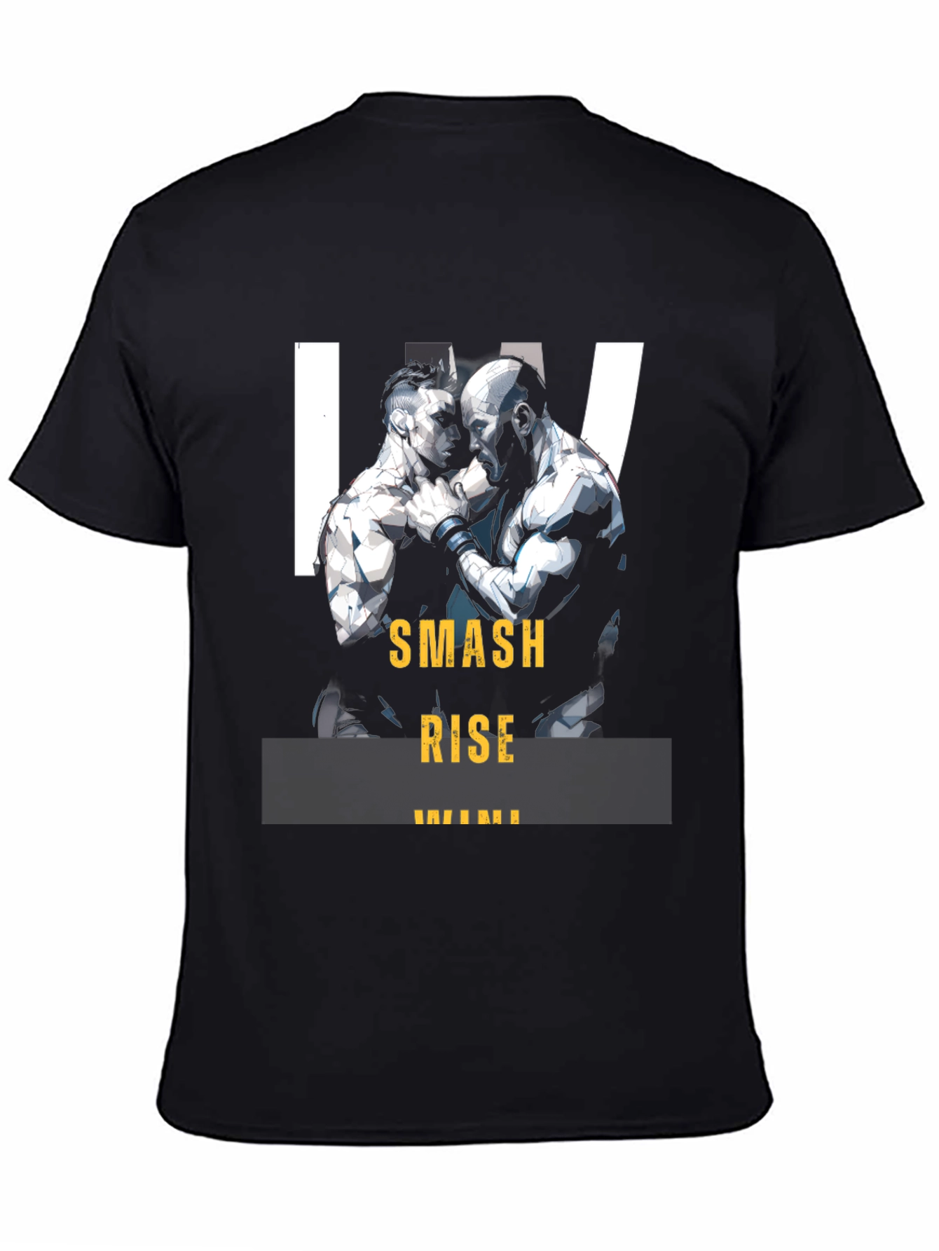 Smash Rise Graphic Tee - MMA Inspired