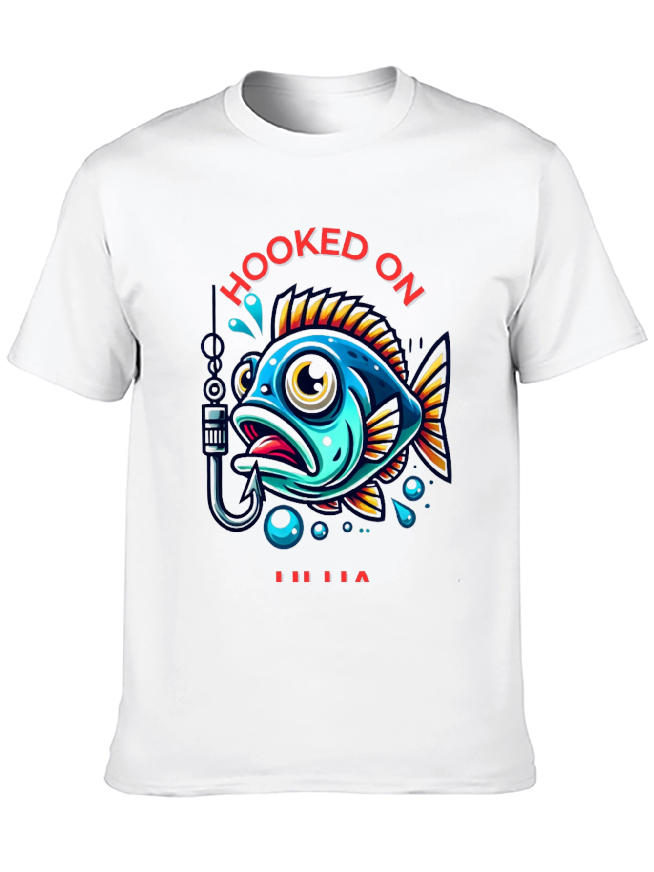 Hooked On T-Shirt - Fishing Tee
