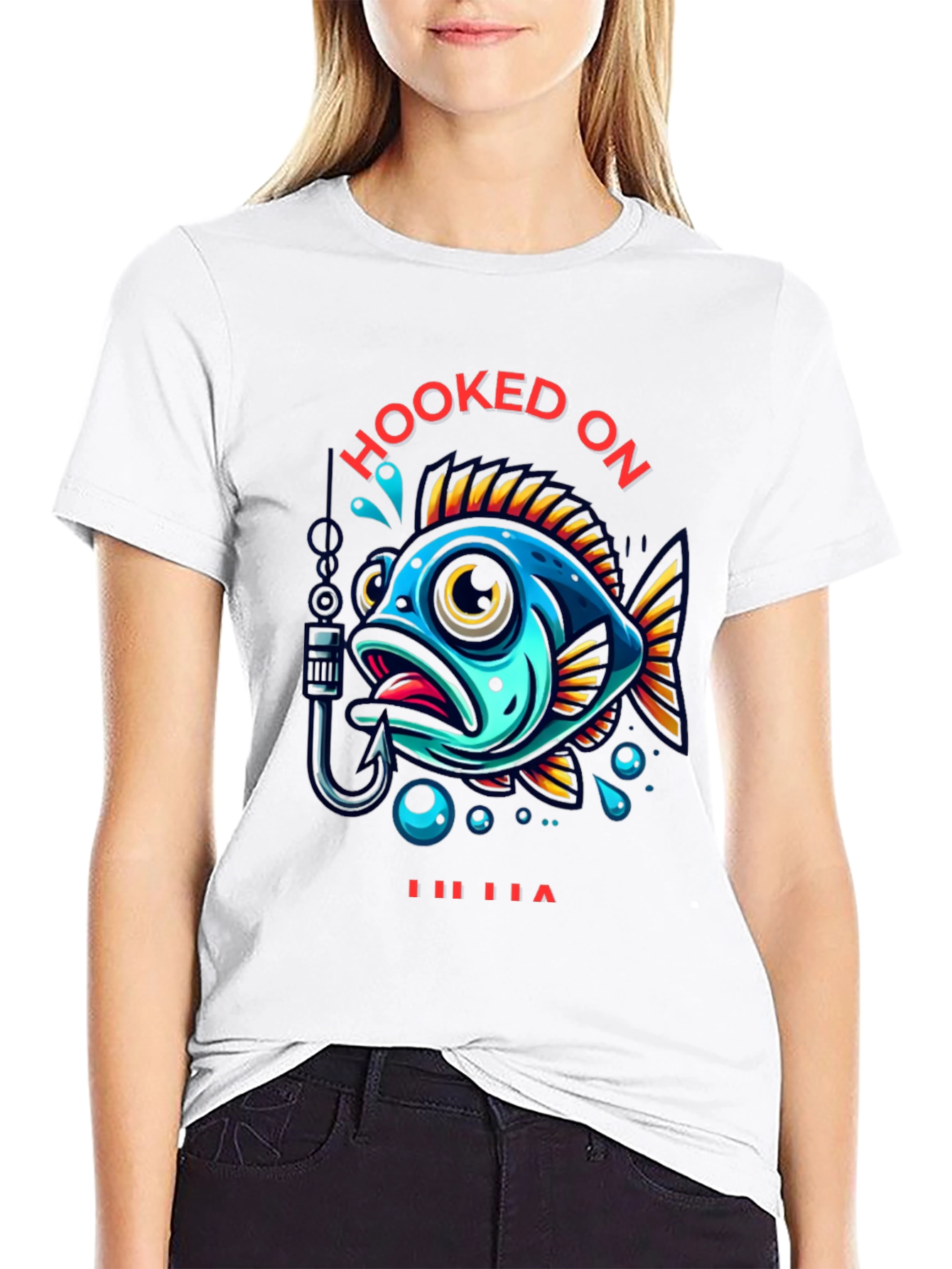 Hooked On T-Shirt - Fishing Tee