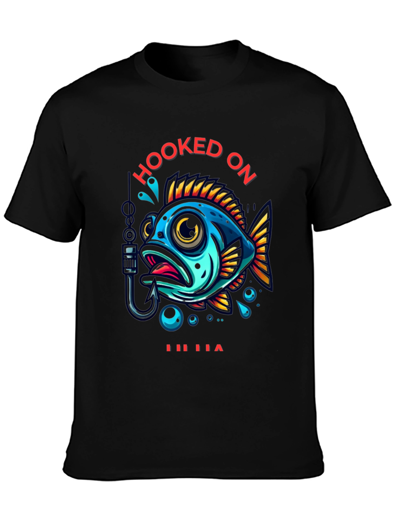 Hooked On T-Shirt - Fishing Tee