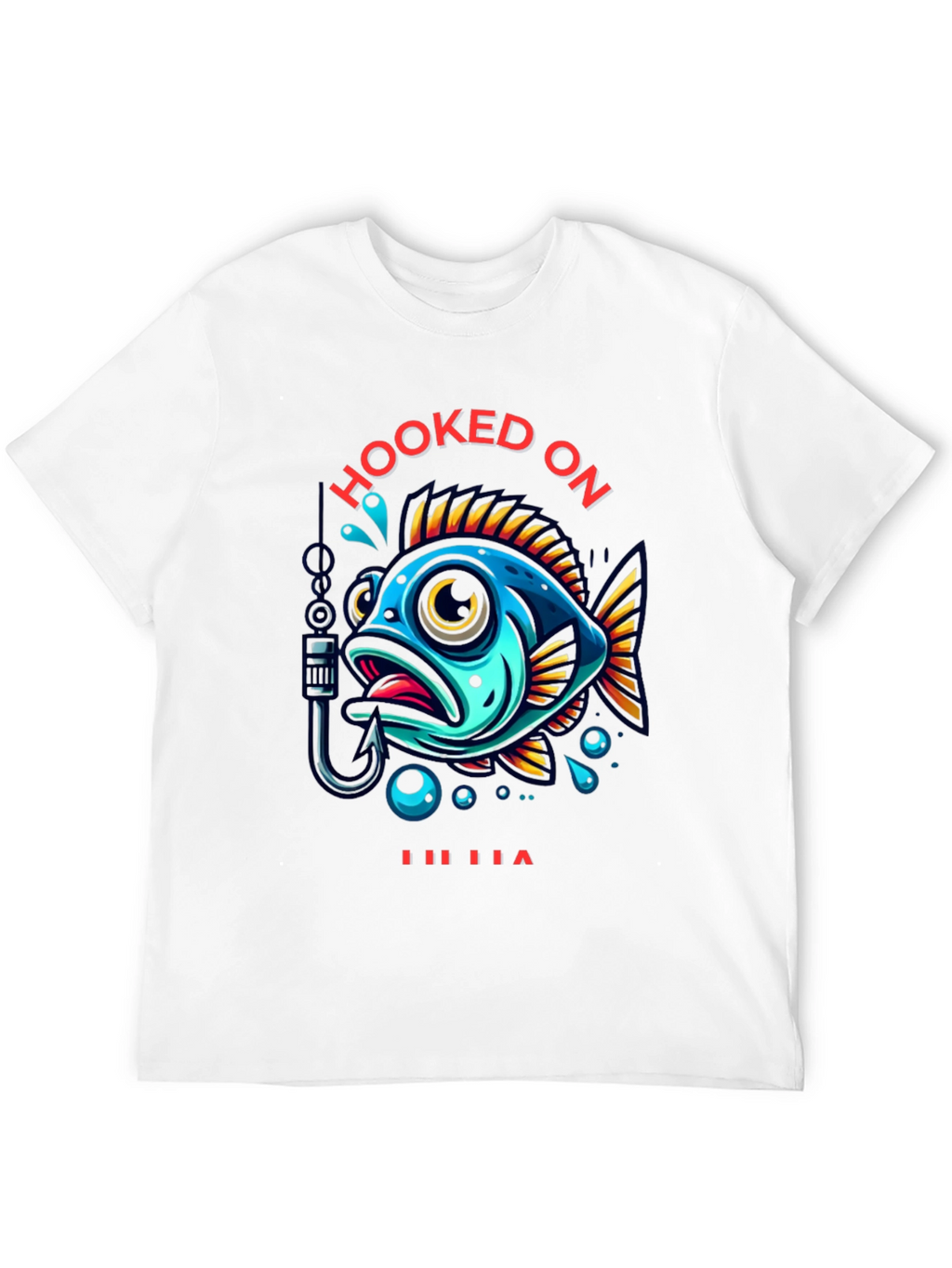 Hooked On T-Shirt - Fishing Tee
