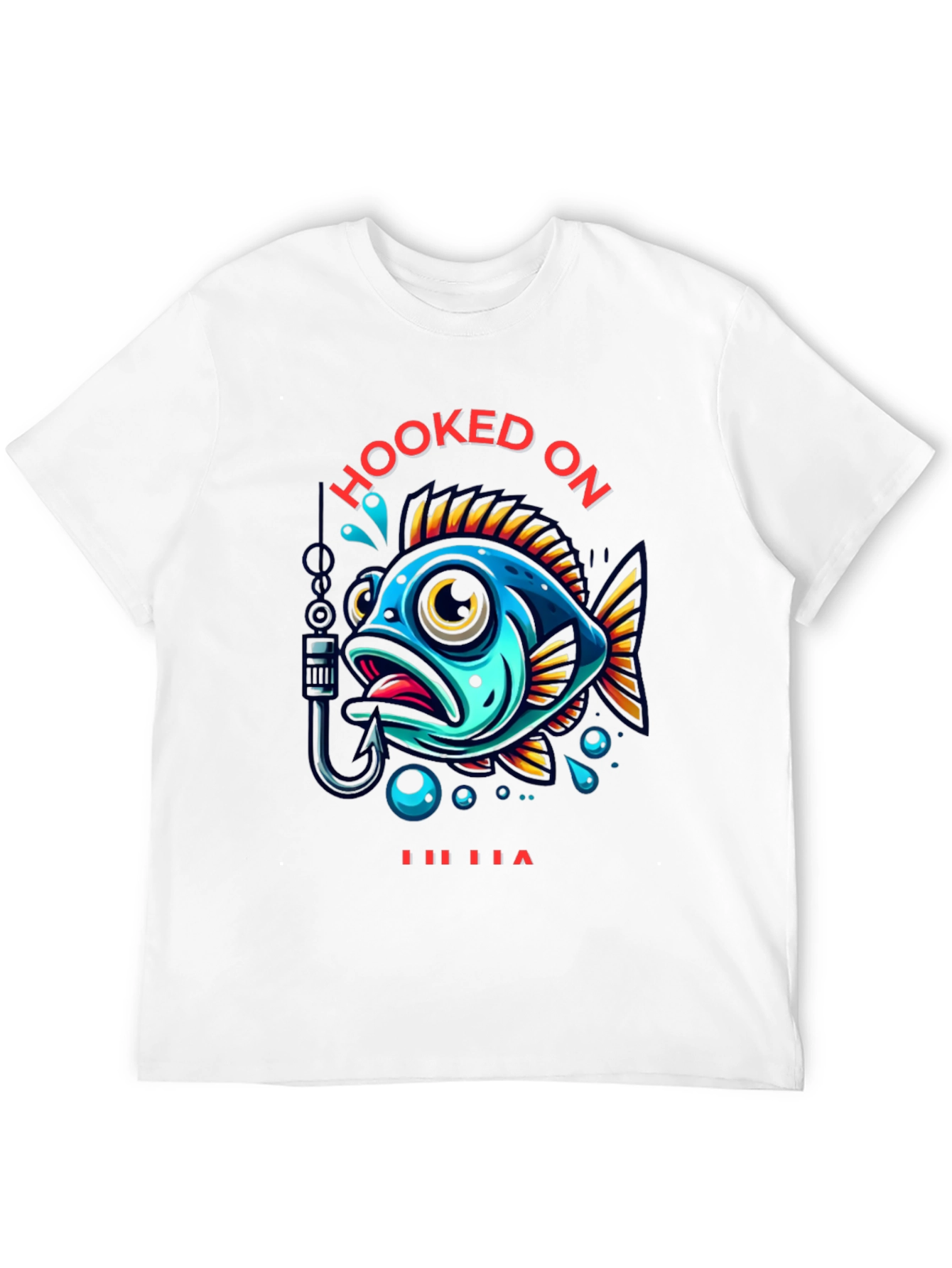 Hooked On T-Shirt - Fishing Tee