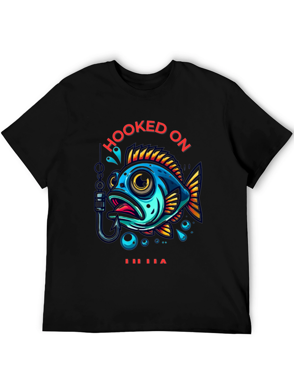 Hooked On T-Shirt - Fishing Tee